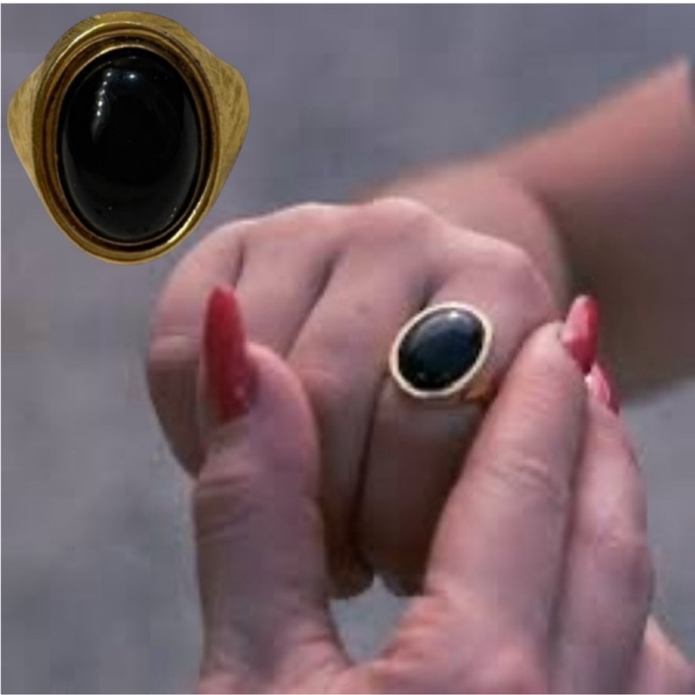 Vintage Mood Ring Gold 70s 80s Vintage Jewelry